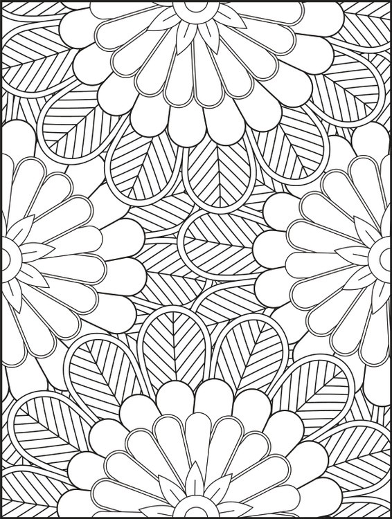 Abstract Coloring Pages 45