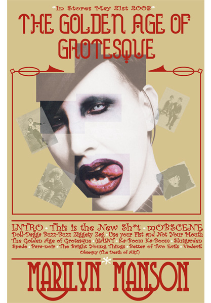 Marilyn Manson Poster