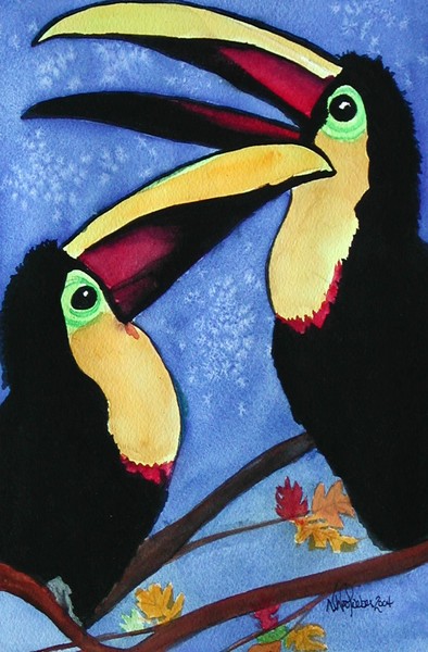 Dueling Toucans