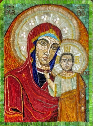 Madonna with infant