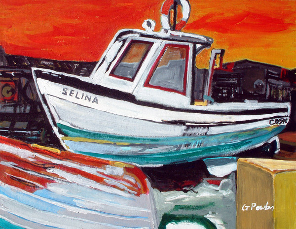 'Selina' Boat Painting