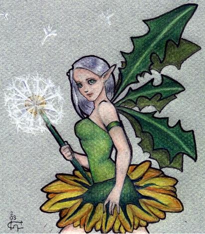 Dandelion fairy