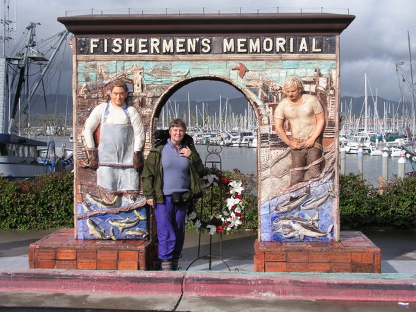 Ventura Harbor fishermen's memorial