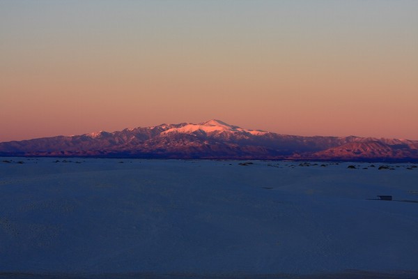 Sunset at Mtn. Sierra Blanca