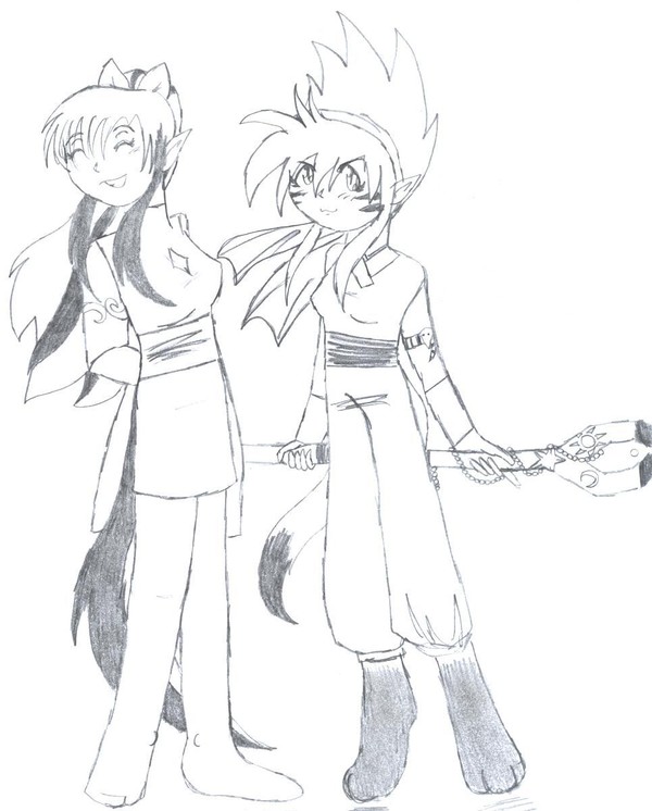 Tsushira and Neko