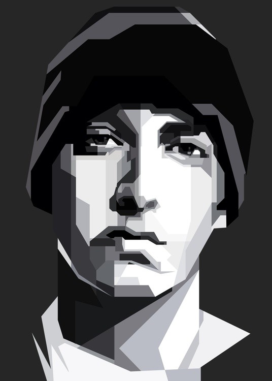 Eminem Blackwhite