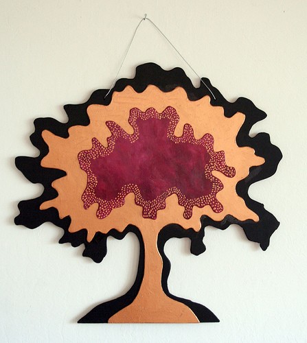 Amorphous Tree with Copper