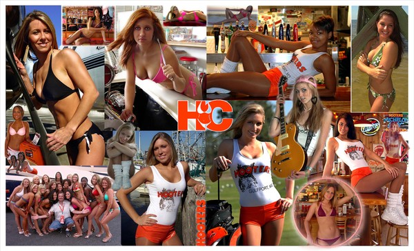 Annual Hooters Calendar / Self-Promo Brochure