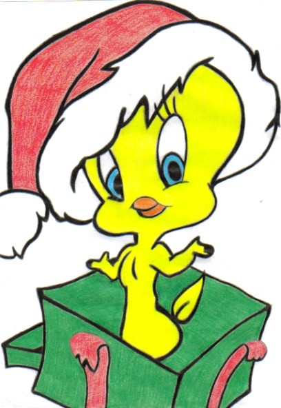 Merry Chwistmas from Tweety!