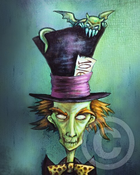 Gothic Mad Hatter Zombie