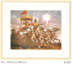 krishna arjun in mahabharat yudh
