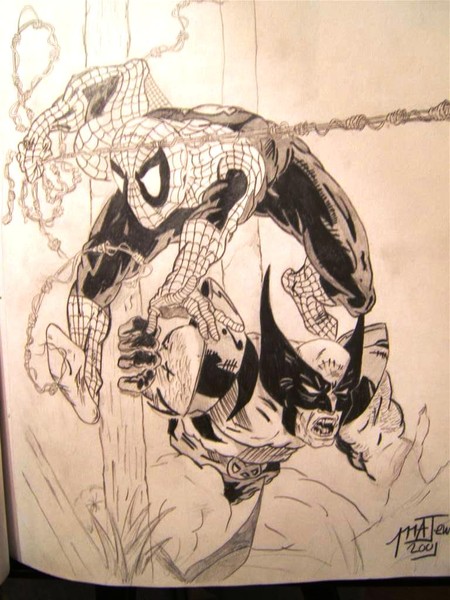 Spiderman & Wolverine