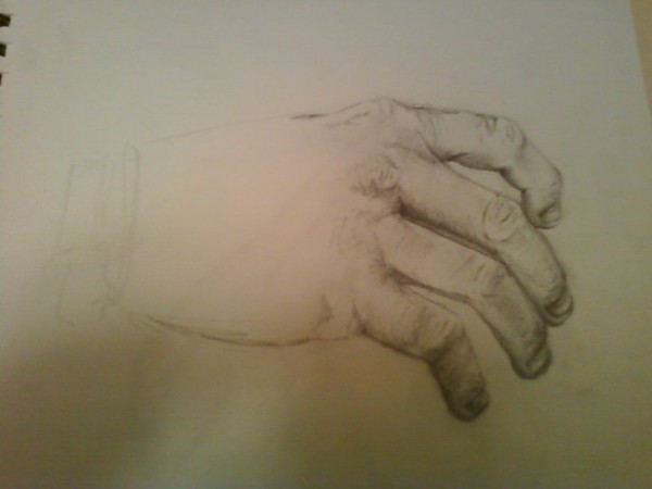 study of brads hand
