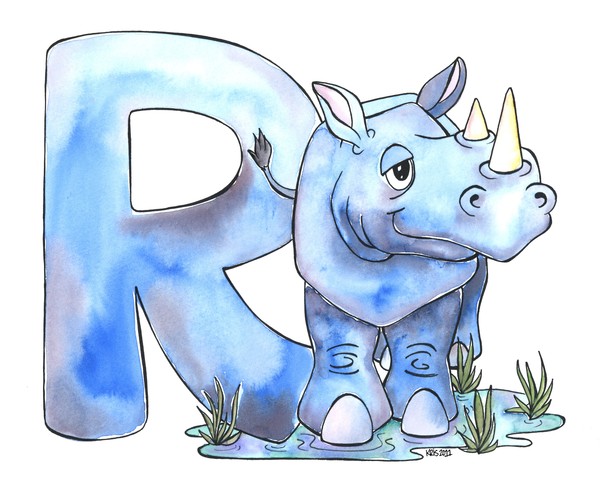R is for Rhino