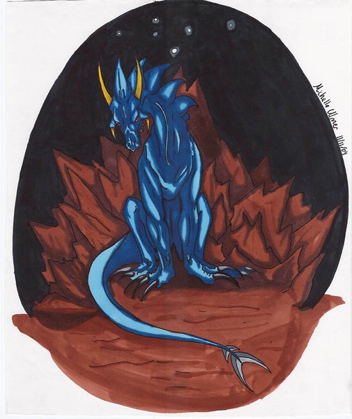 Indigo Dragon