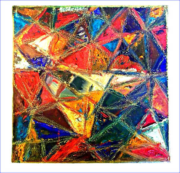 Original paintin abstract art acrylic - pastel