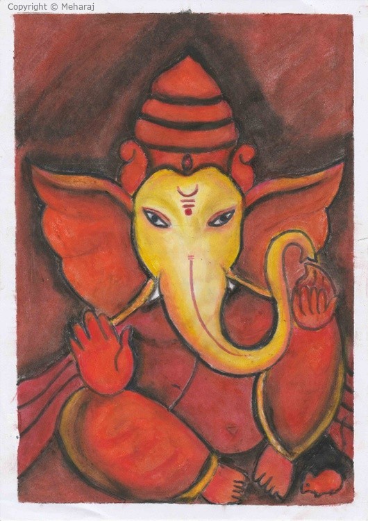 Ganesh drawing