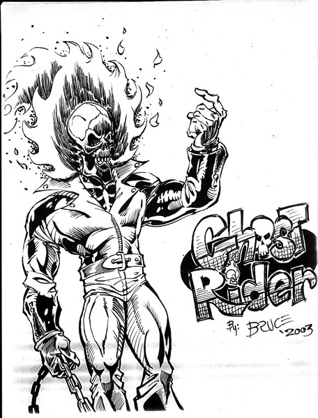 Ghost Rider fanzine pic