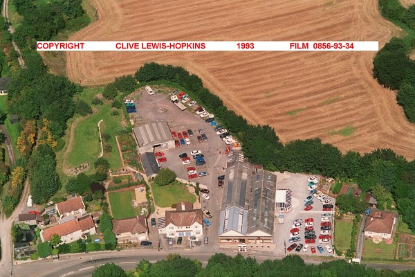 Aerial photo Cambridge Batch Garage,Bristol BS48 .