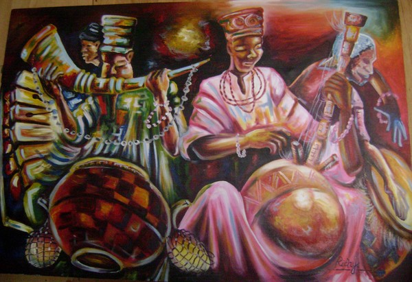 traditional music men