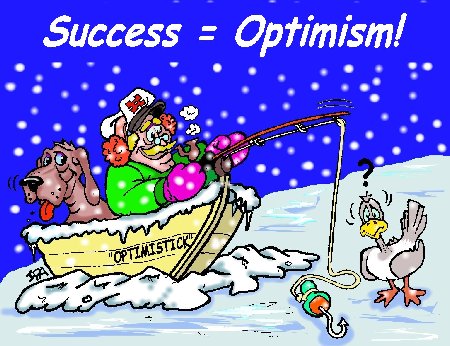 Success Equals Optimism!