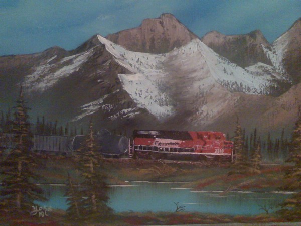 The train.   (Sold)
