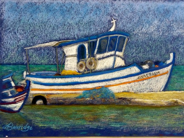 Greek fishing boat