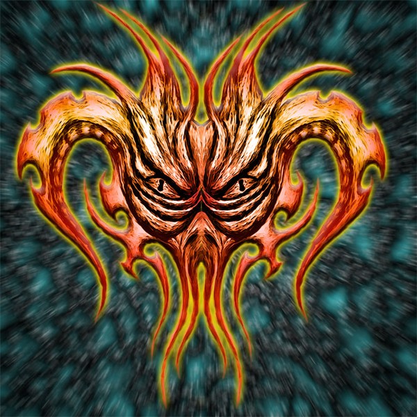 tribal demon