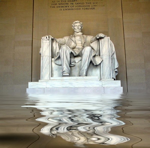 Lincoln Memorial Warming