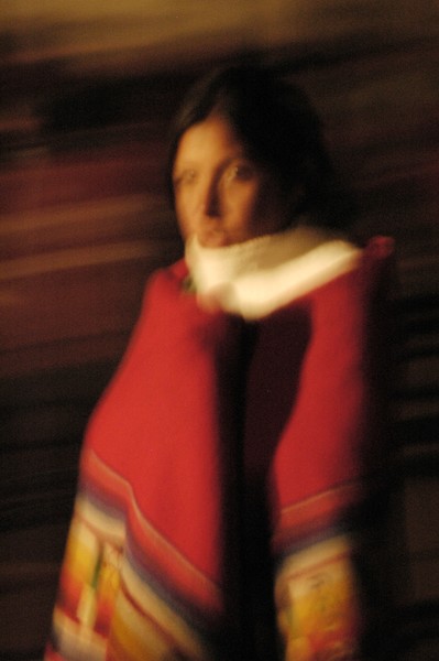 Girl with poncho, Cusco Peru