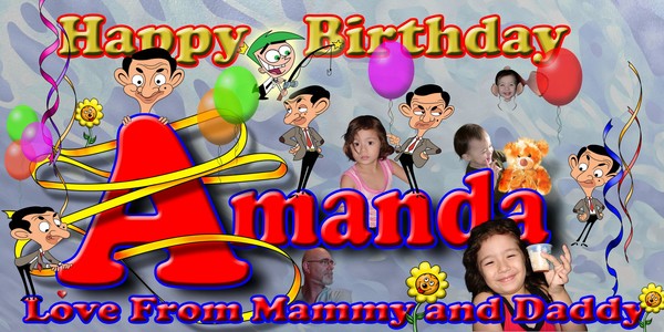 Happy Birthday Amanda.