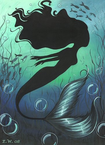 Mermaid Of The Deep Sea