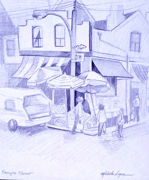 Kensington Market Sketch