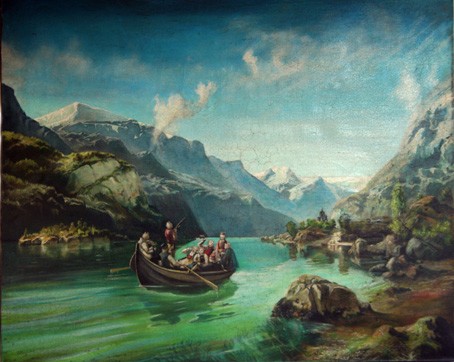 A Bridal Journey on the Hardanger Fjord