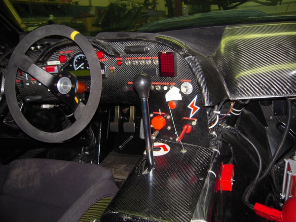 Cockpit, Le Mans Callaway Corvette