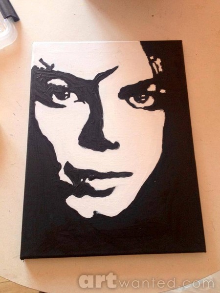 M Jackson  Popart