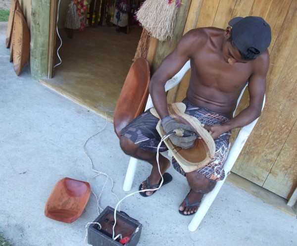 Craftsman in Porto Seguro, Bahia