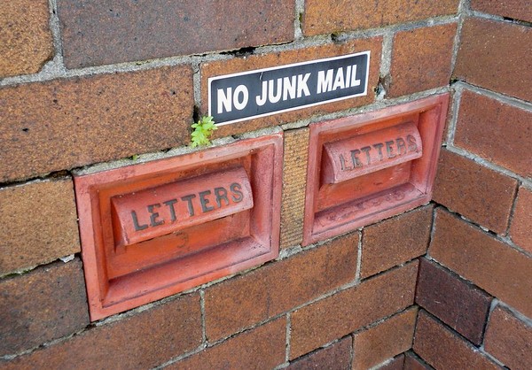 No junk mail!