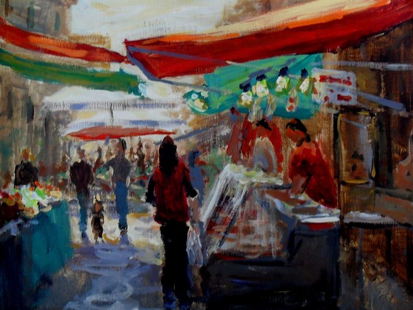 Market in Palermo (Sicily)