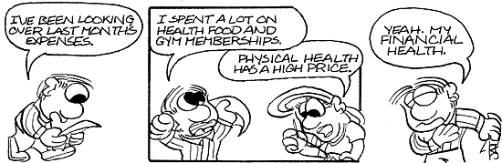 The cost of physical heath