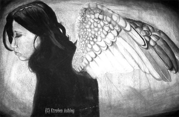 Dark Angel self portrait [pt 2]