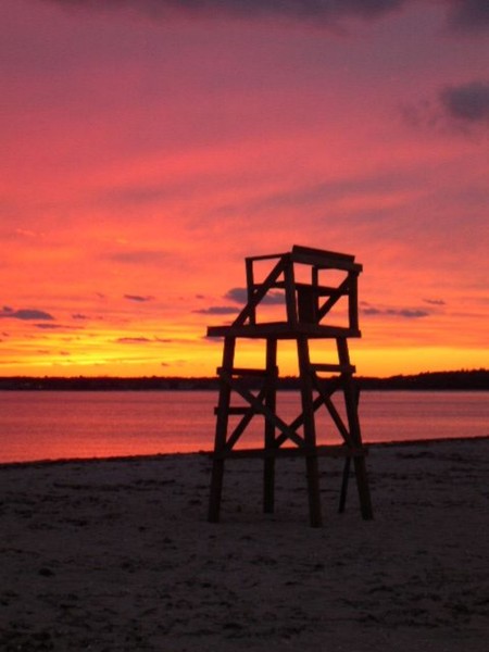 Life Guard Sunset