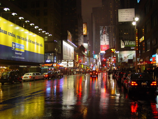Rainy night in Midtown