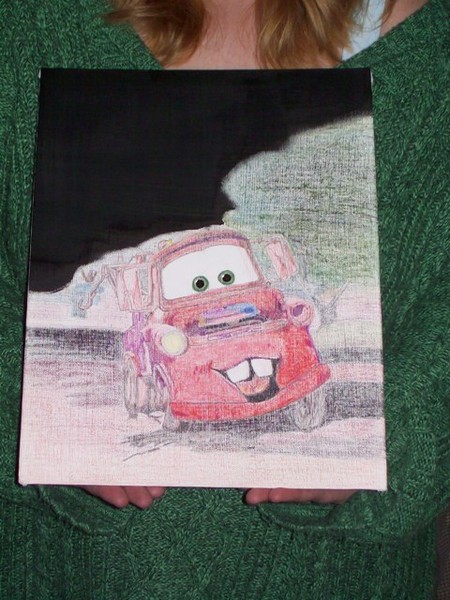 Mater from Cars on canvas