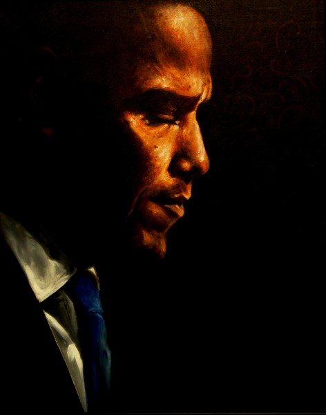 Barack in Prayer