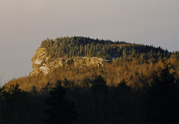 Indian Head Rock Formation