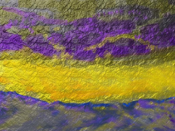 GLOW-Gold & Purple#2 - by Sal Caruso (c.) 2009