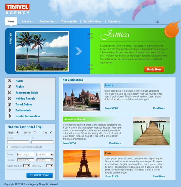 Travel Portal