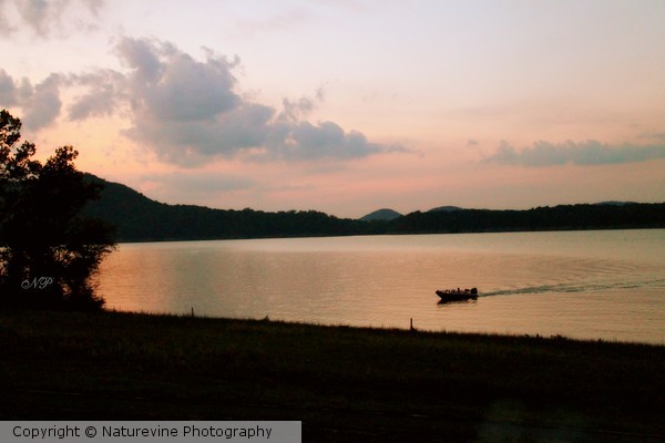 Cave Run Lake Soft Sunset