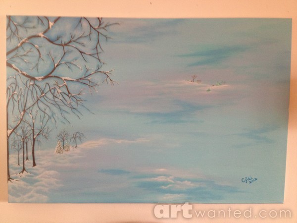 Trees in the Sky 24x36